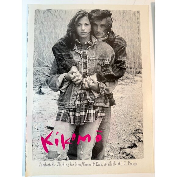 Accessories - Vintage 1994 Kikomo Fashion at JC Penney Advertisement Print Ad